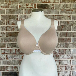Cacique Tan Lightly Lined Full Coverage Plus Size Underwire Bra